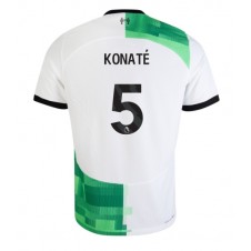 Liverpool Ibrahima Konate #5 Bortatröja 2023-24 Korta ärmar